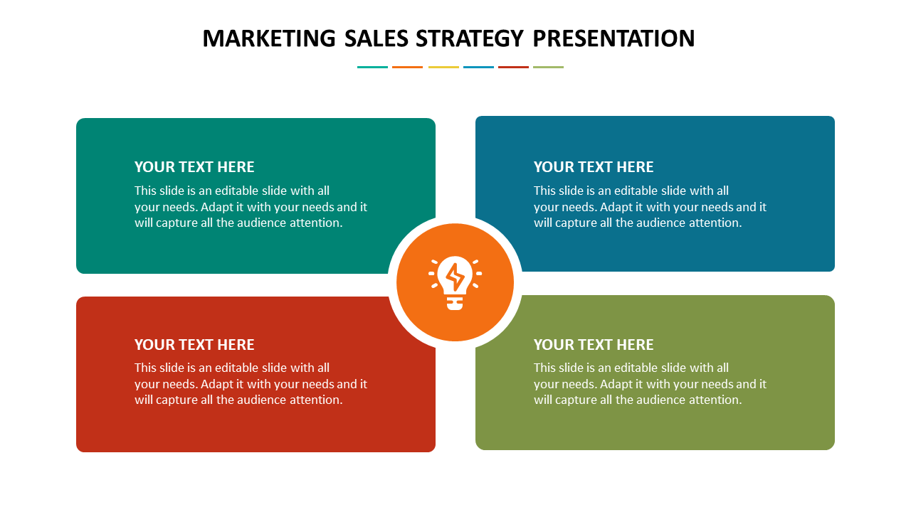 Best Marketing Sales Strategy Presentation